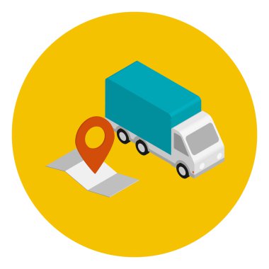 Teslimat araba ile yol haritası