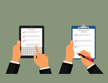 Tablet pc ve görev listesi ile not etmek