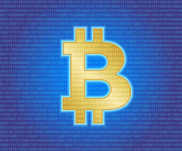 Bitcoin — стоковий вектор