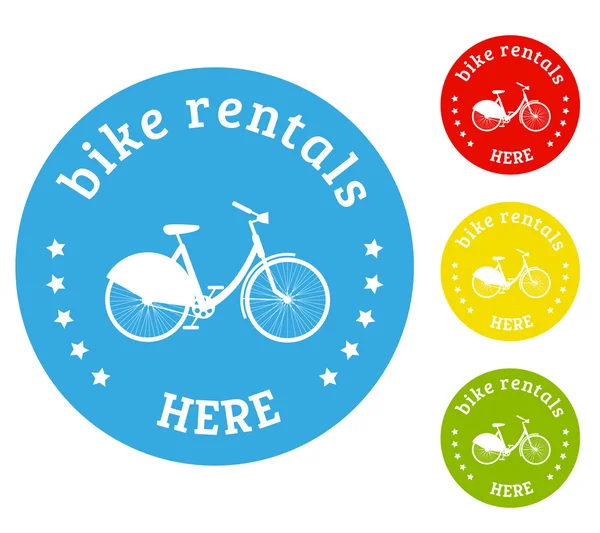Bike rental icon — Stock Vector