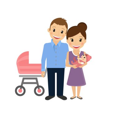Küçük bir bebek ve Koca Anne