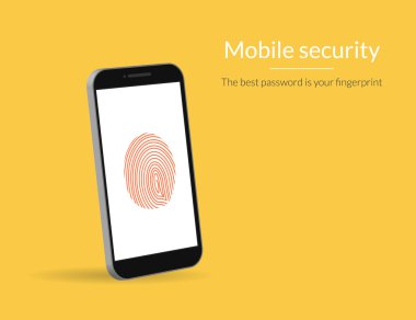 parmak izi smartphone üzerinde tarama