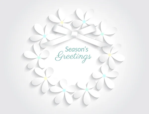 Seasons greetings — Stock Vector