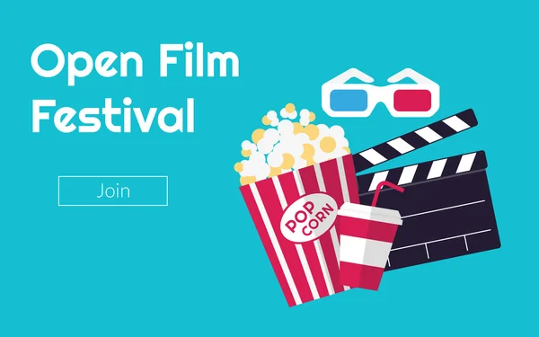 Filmový Festival — Stockový vektor