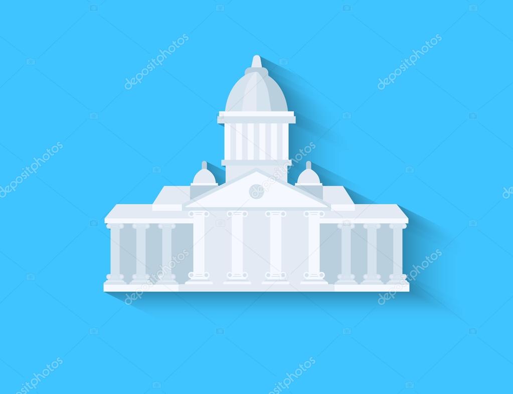 Government flat design