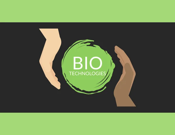 Bio technologieën — Stockvector