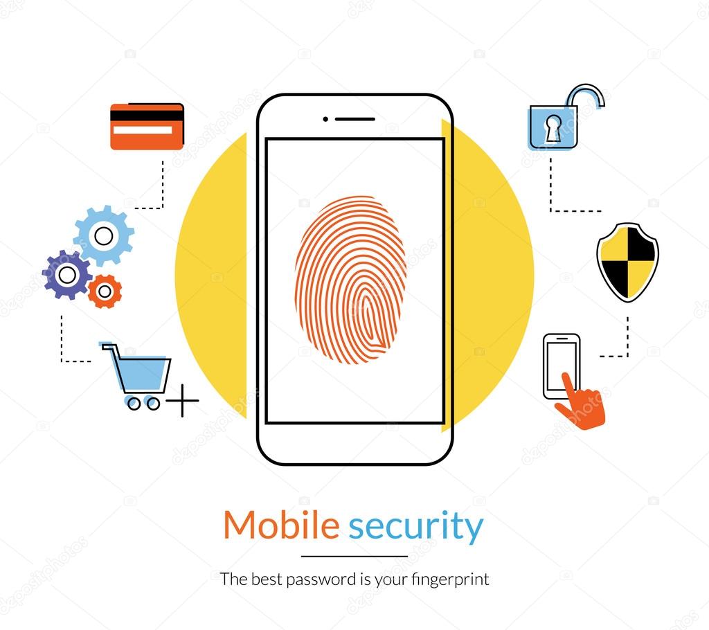 Fingerprint scanning on smartphone