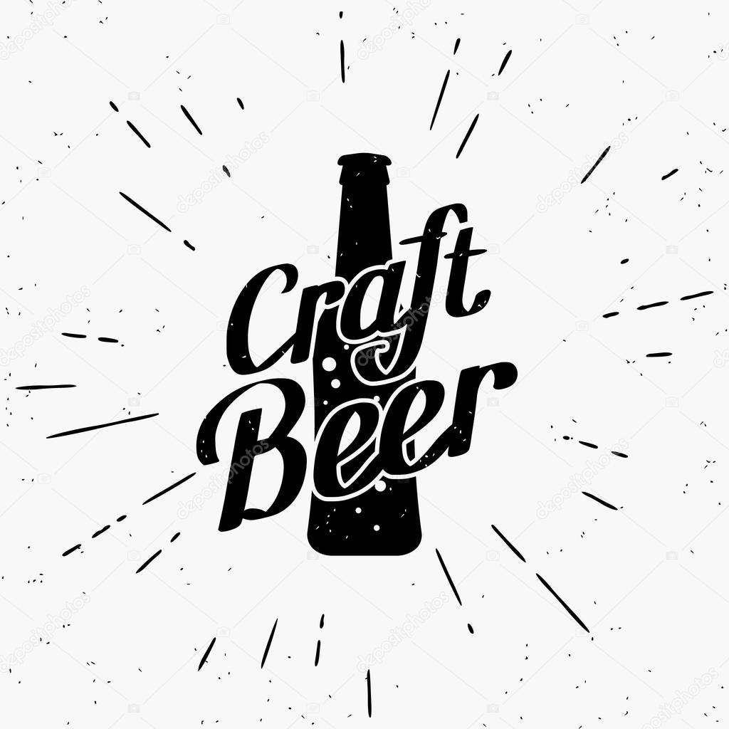 Craft beer black label