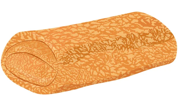 Dolgu ile doldurulmuş krep krep