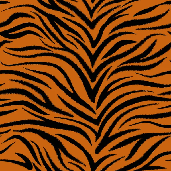 Fond Sans Couture Tigre Motif Abstrait Carré Rayé Imprimé Pour — Image vectorielle