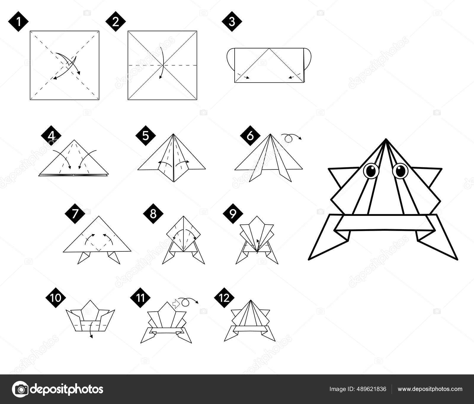 chapeu bruxa 1 - OrigamiAmi