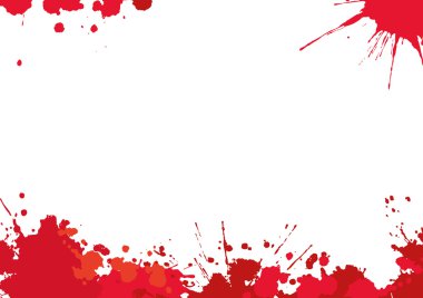 Arka plan kırmızı lekeler ile