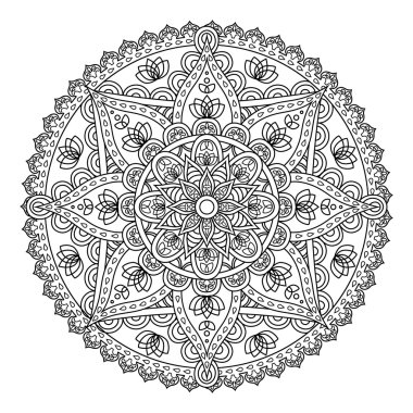 Mandala oryantal desen