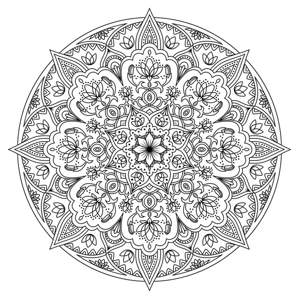 Mandala Oosterse patroon — Stockvector