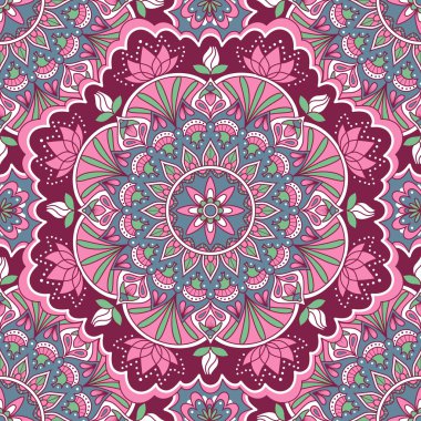 mandala pürüzsüz desen