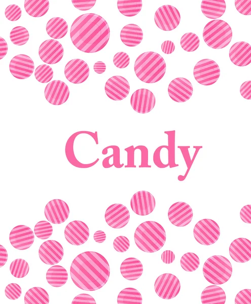 Sok édesség — Stock Vector