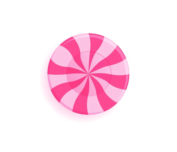 Csavart pink candy — Stock Vector