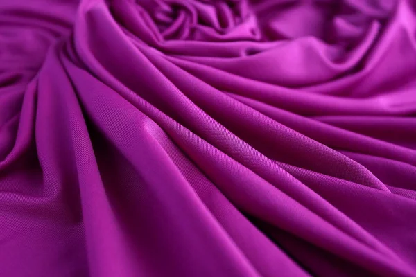 Rózsaszín Lila Szövet Textúra Drapery Háttér Stock Kép