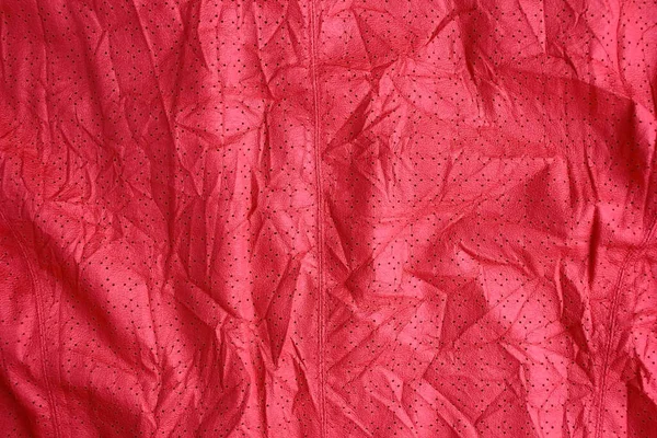 粉红皮革质感背景 — 图库照片