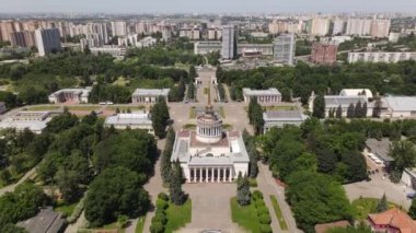 Ukrayna 'nın merkez üssü. Hava görüntüsü.