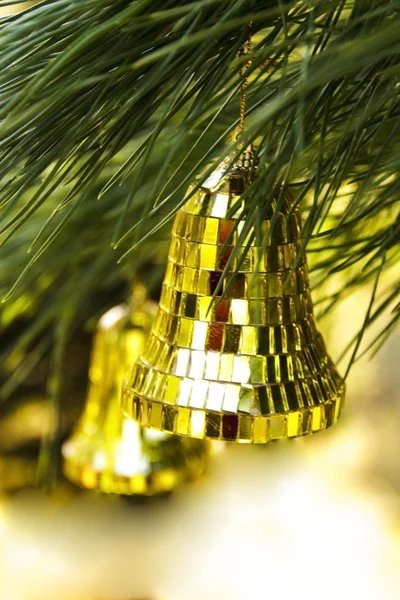 Boże Narodzenie ozdoba dzwon — Zdjęcie stockowe