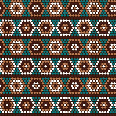 Geleneksel etnik Afrika süsleme.