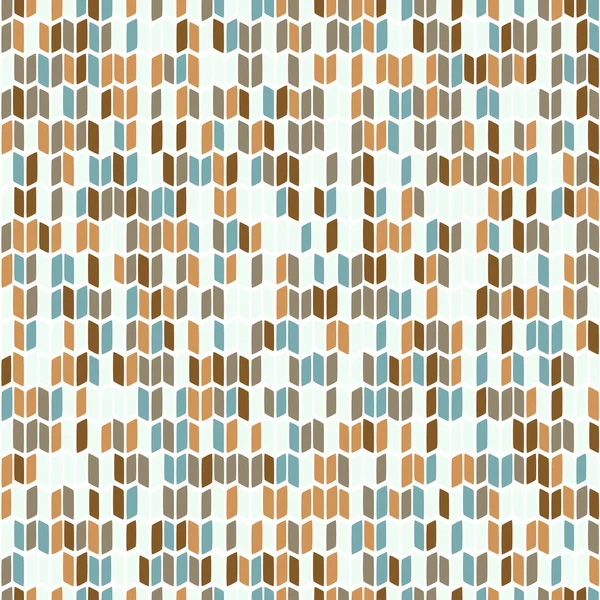 抽象的なシームレス パターン。水平ベクトル イラスト。ブラウン ブルー色. — ストックベクタ