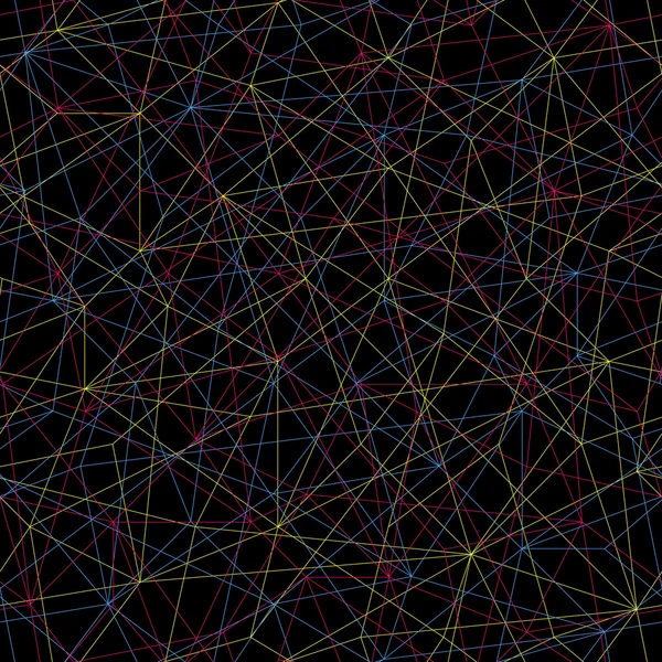 Абстрактная мозаика с треугольниками. Бесшовный вектор . — стоковый вектор