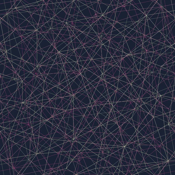 Abstrakcyjne mozaiki z trójkątów. Bezszwowe wektor wzór. Ciemne kolory. — Wektor stockowy