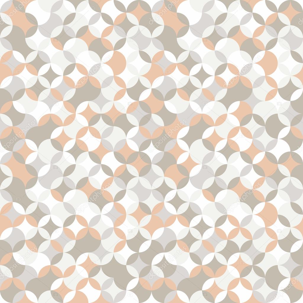 Plain round pattern. Based on Traditional Japanese Embroidery. Abstract Seamless pattern.