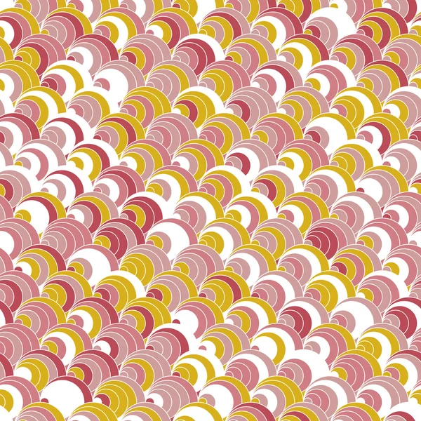 Contrast shell patroon. Op basis van traditionele Japanse borduurwerk. Abstracte naadloze patroon. — Stockvector