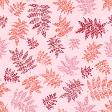 Alıntı nanakamado ile sıcak arka plan bırakır. Seamless modeli.