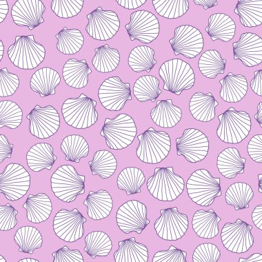 Soyut sorunsuz doku pembe kabukları ile.