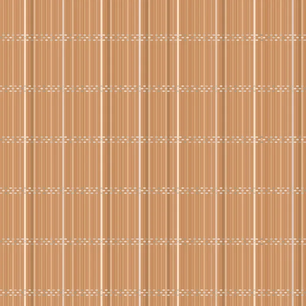 Japanese bamboo mat. Vertical. Seamless pattern. — Stock Vector