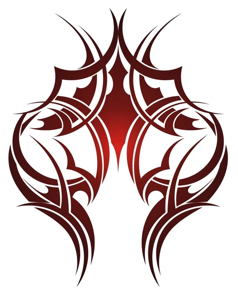 Maorský tribal tetování — Stockový vektor