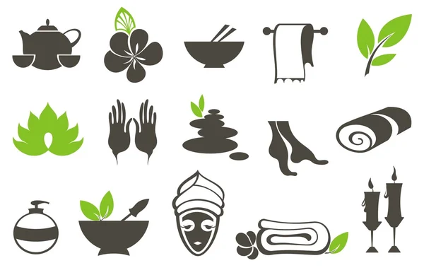 Outline web icon set - Spa