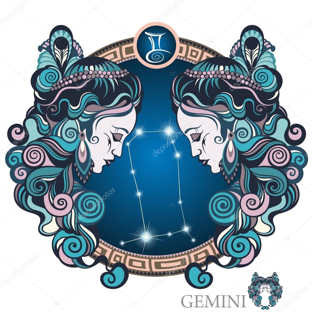 Gemini. Zodiac sign