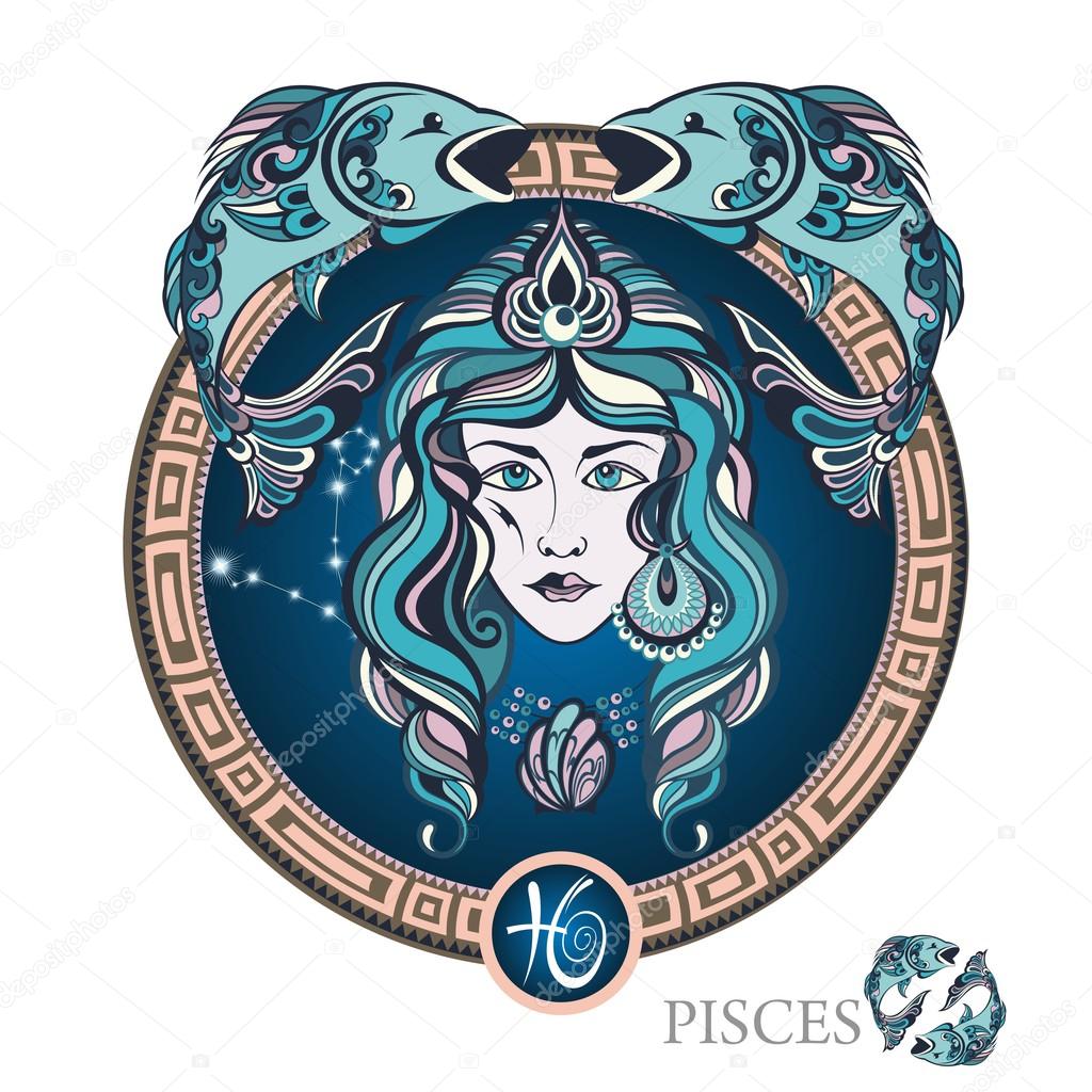 Pisces. Zodiac sign