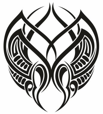 Dövme kabilesi tasarımı, dövme için vektör desenleri 