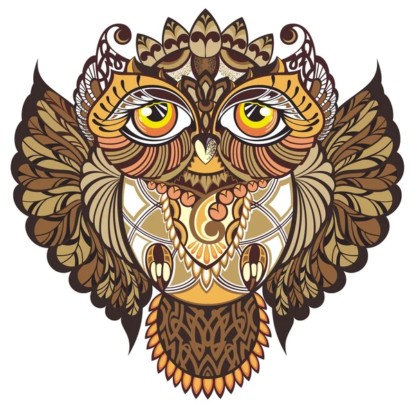 Hibou vecteur — Image vectorielle