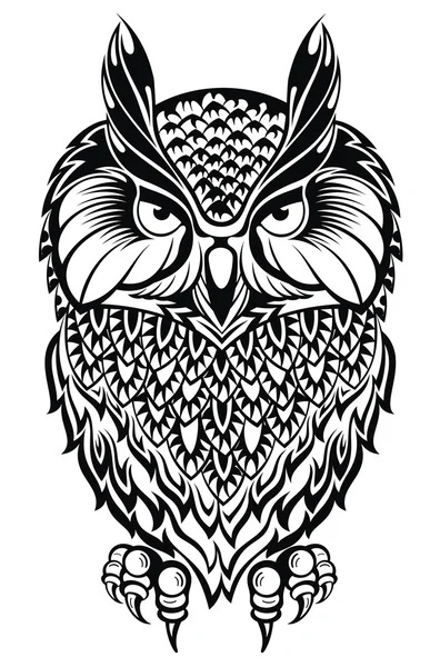 Hibou vecteur — Image vectorielle