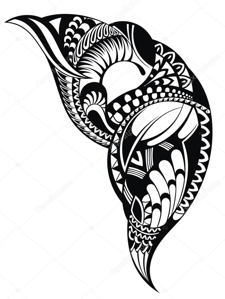 980+ Hawaiian Tribal Tattoo Designs Stock Illustrations, Royalty-Free  Vector Graphics & Clip Art - iStock