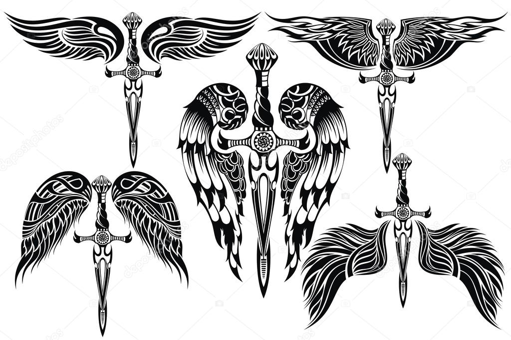 Wings and Sword big set