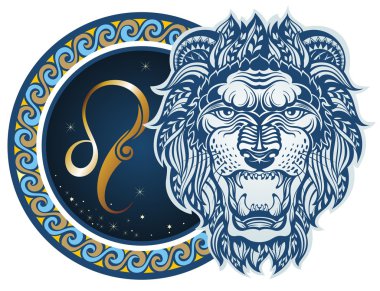 Zodiac signs - Leo clipart