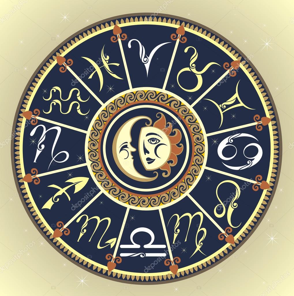 Set of Symbol Zodiac Sign — Stock Vector © Ksyshakiss #78499002