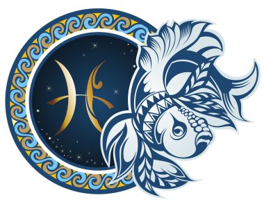 Zodiac signs - Pisces clipart