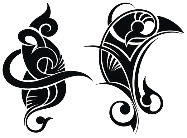 Patrón de tatuaje con estilo — Vector de stock