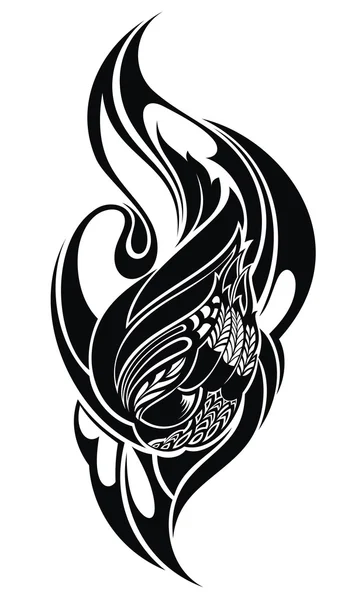 Tatuaje tribal — Vector de stock