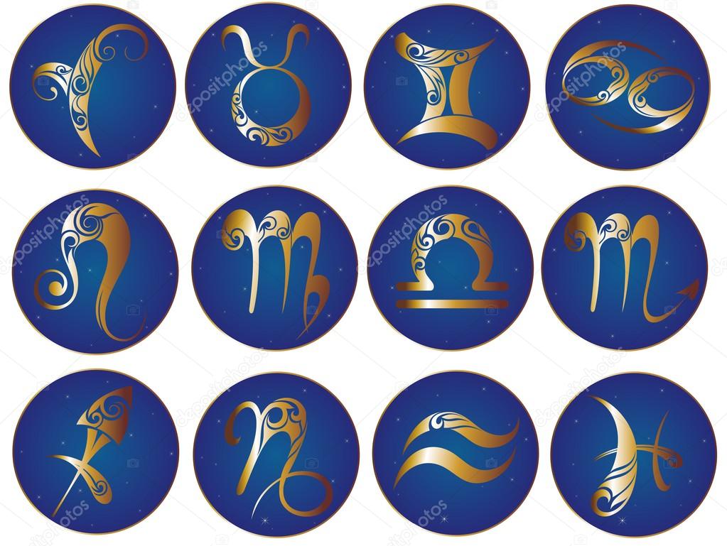 Zodiac icons