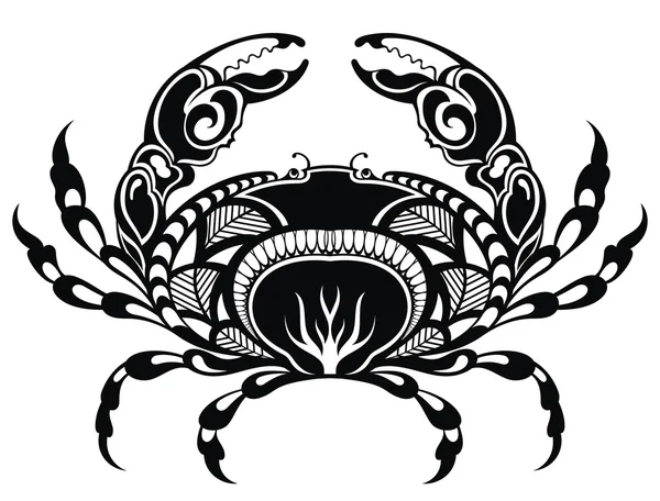 Illustration vectorielle du crabe — Image vectorielle